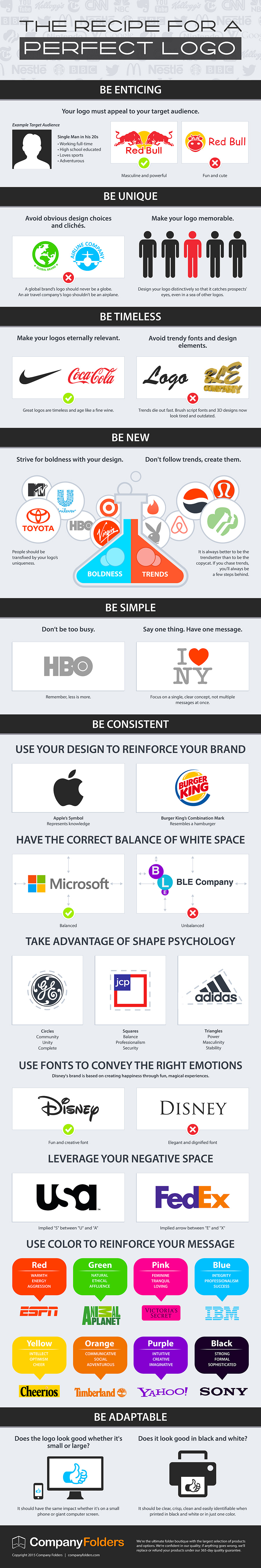 logo infographic