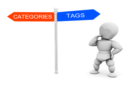 wordpress categories and tags