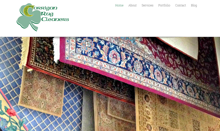 We worked with Corrigan Rug Cleaners to build a fully responsive, search engine optimized WordPress site while maintaining their existing branding and services.