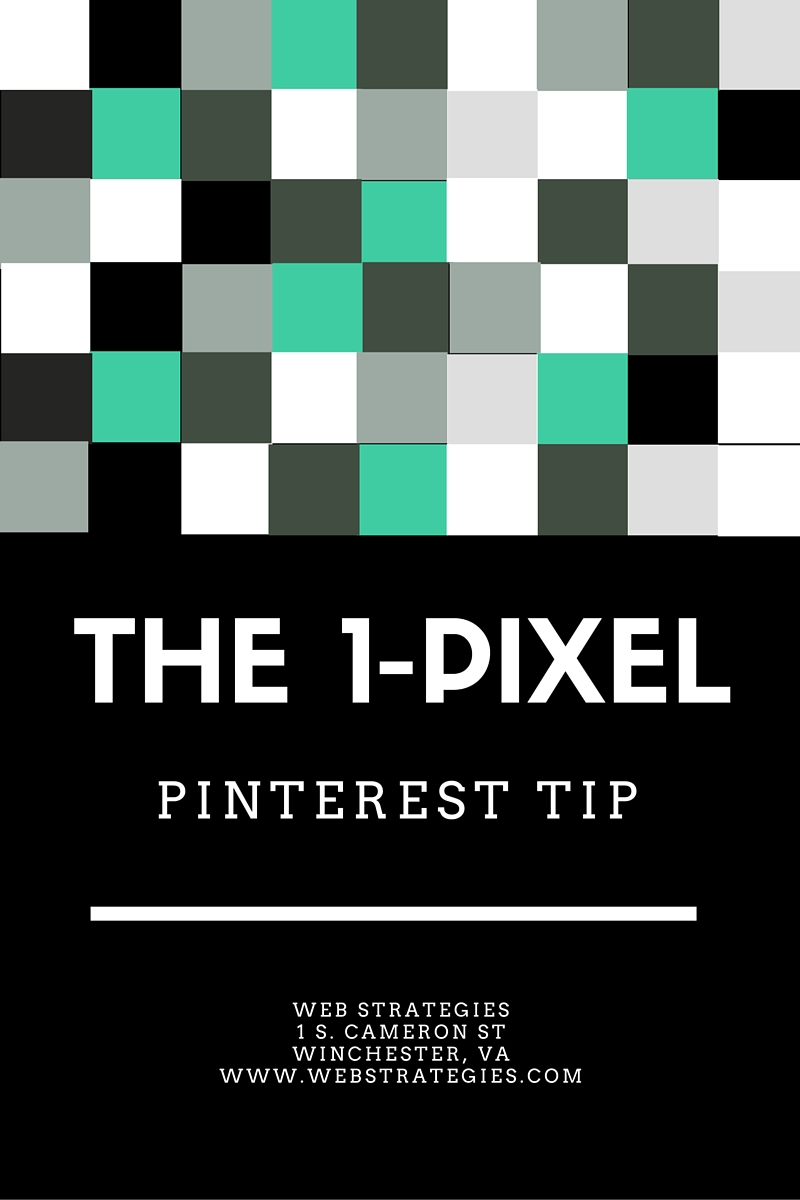 The perfect tip for hiding a pinterest-sized image in your blog. Read on to see how you can increase shareability of your blog FOR FREE. Web Strategies Internet Solutions, Winchester, VA. www.webstrategies.com