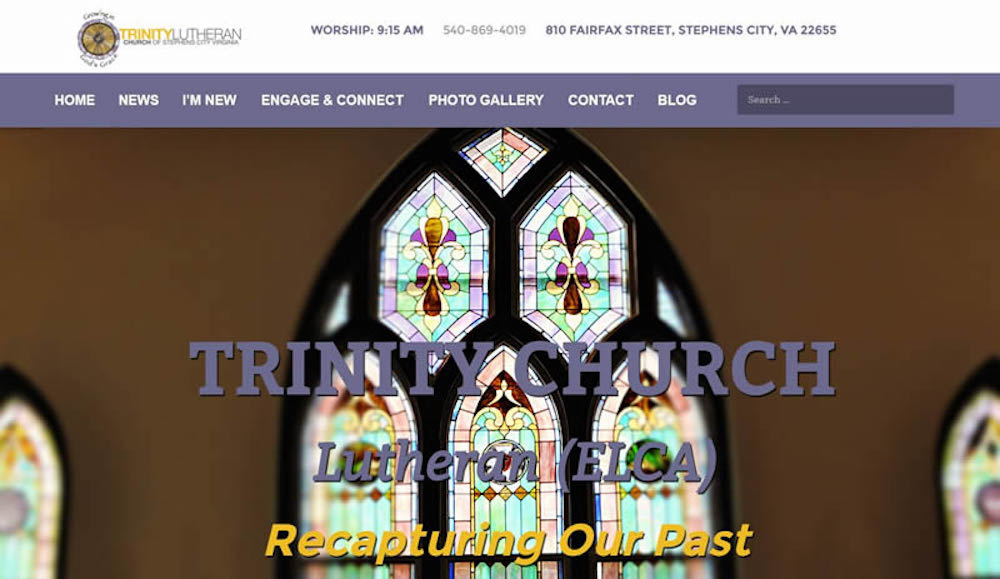 Trinity Church Website Launch | Web Strategies
