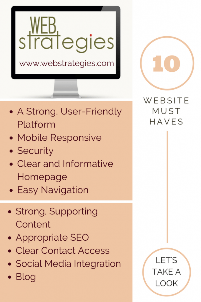 10 Website Must Haves Web Strategies