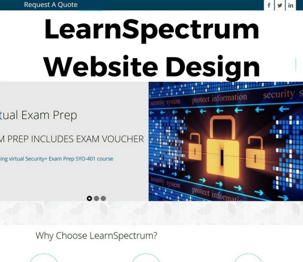 LearnSpectrumWebsiteDesign