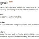 activate google signals