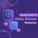 Custom Work & Dynamic Data Driven Websites Featured