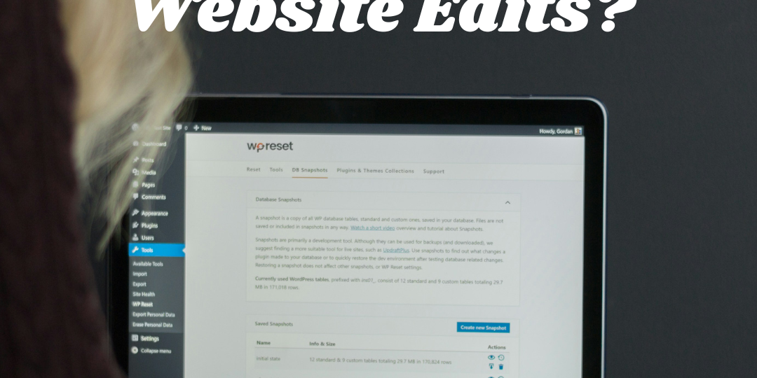 Websiteedits